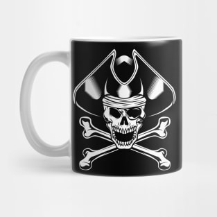 Pirate flag with skull and bones - Jolly Roger Mug